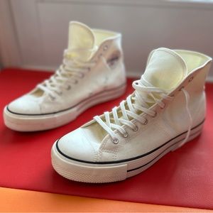Converse Check Taylor Lucky Star comfort arch heel high size 8